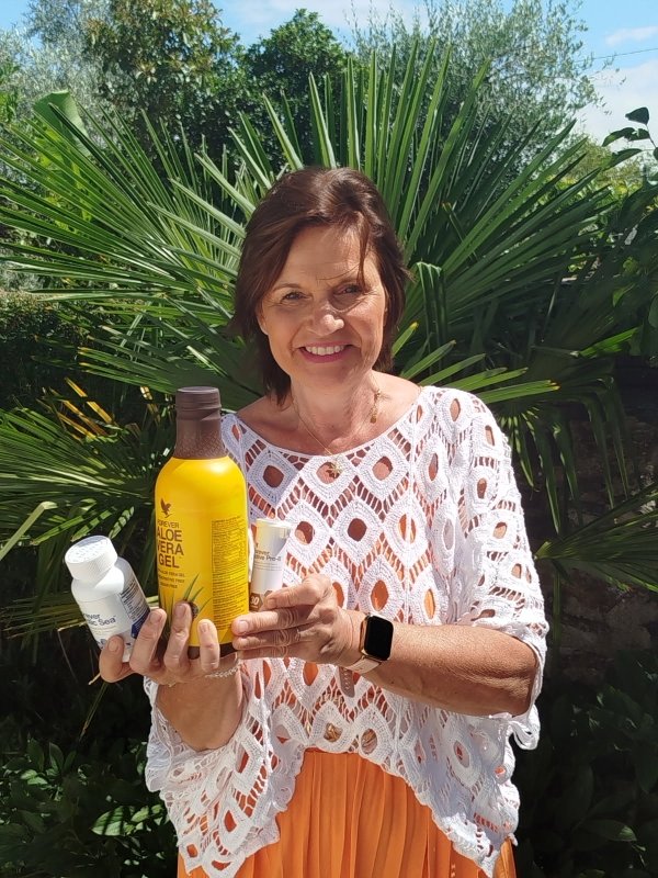 Patricia DESHAYES, distributrice Forever Living Products